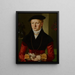 Portret dziewczynki - Georg Pencz — oprawiony obraz na ścianie
