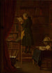 W bibliotece - Georg Reimer — widok dzieła