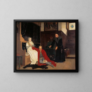 Erik XIV, król Szwecji - Georg von Rosen — oprawiony obraz na ścianie