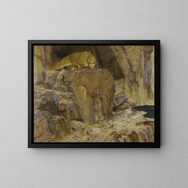 La Sphinx - Georg von Rosen — oprawiony obraz na ścianie