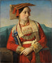 Portret młodej Rzymskiej kobiety - Georg Wilhelm Fasel — widok dzieła