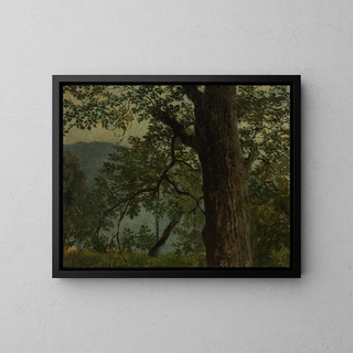 Georg Wilhelm Issel - Studie eines Eichbaums.webp