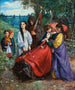 L'enterrement de la mariée - George Adolphus Storey — widok dzieła