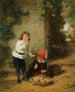 Le fruit volé est le plus sucré - George Bernard O'Neill — widok dzieła