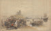 Scena nadbrzeżna z oddziałami zaokrętowanymi - George Bryant Campion — widok dzieła