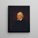 Kapitan William Johnston 1776-1850 - George Caleb Bingham — oprawiony obraz na ścianie