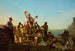 Joyeux bateliers à plat fond au port - George Caleb Bingham — widok dzieła