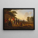 Tir dla wołu - George Caleb Bingham — oprawiony obraz na ścianie