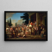 L'élection du comté - George Caleb Bingham — oprawiony obraz na ścianie