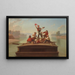 Le Joyeux Batelier - George Caleb Bingham — oprawiony obraz na ścianie