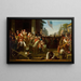 Le verdict du peuple - George Caleb Bingham — oprawiony obraz na ścianie