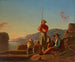 Drewniana łódź - George Caleb Bingham — widok dzieła