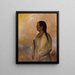 Kobieta Choctaw - George Catlin — oprawiony obraz na ścianie