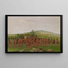 Strzelanie z łuku Mandanów - George Catlin — oprawiony obraz na ścianie