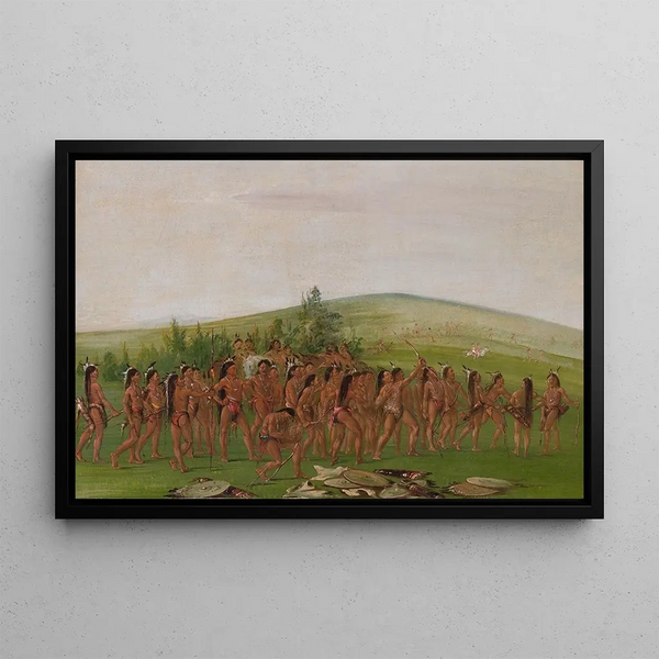 George Catlin - Archery of The Mandan.webp