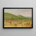 Gry w piłkę Choctaw - George Catlin — oprawiony obraz na ścianie