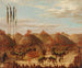 Tańca byka, ceremonia OKeePa Mandanów - George Catlin — widok dzieła