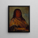 Ch-Tee-Wah-Ne-Che No Heart Chef du groupe Wah-Ne-Watch-To-Nee-Nah - George Catlin — oprawiony obraz na ścianie