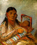 Che-Ah-K-Tche, żona Nt-To-Way - George Catlin — widok dzieła