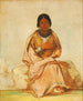 Chee-A-Ex-E-Co Dziewczyna bez serca jelenia - George Catlin — widok dzieła