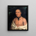 Co-Sne-Boin - George Catlin — oprawiony obraz na ścianie