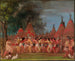 Tańczących szefów u ujścia rzeki Teton - George Catlin — widok dzieła