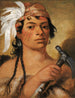 Dobry myśliwy wojownik - George Catlin — widok dzieła