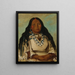 Kahbcka La femme jumelle de Bloody Hand - George Catlin — oprawiony obraz na ścianie