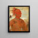 Lawhhecootslashwno Brave Chief et Skidi Wolf Pawnee - George Catlin — oprawiony obraz na ścianie