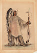 Mah-To-Toh-Pa, przywódca Mandan - George Catlin — widok dzieła