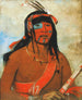 O-t-wah L'Ottaway wojownik - George Catlin — widok dzieła