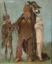 Pa-rs-ka-ro-pa Two Crows, un chef de bande - George Catlin — widok dzieła