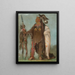 Pa-rs-ka-ro-pa Two Crows, un chef de bande - George Catlin — oprawiony obraz na ścianie