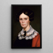Portret kobiety - George Catlin — oprawiony obraz na ścianie