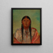 Ru-Ton-Wee-Me Gołąb na skrzydle - George Catlin — oprawiony obraz na ścianie
