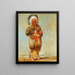 Rw-No-Way-Wh-Krah Luźny Pipestem un Brave - George Catlin — oprawiony obraz na ścianie
