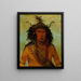 Say-Say-Gon Hail Storm Chef de guerre - George Catlin — oprawiony obraz na ścianie