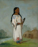 Seet-S-Be-A Midday Sun une jolie fille - George Catlin — widok dzieła