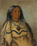 Sha-K-Ka Mint urocza dziewczyna - George Catlin — widok dzieła