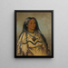 Sha-K-Ka Mint urocza dziewczyna - George Catlin — oprawiony obraz na ścianie