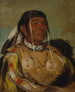 Shacpay, le Six Chef des Ojibwés des Plaines (Conflit de cas) - George Catlin — widok dzieła