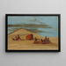 Sioux adorant aux rochers rouges - George Catlin — oprawiony obraz na ścianie