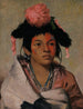 Tcha-Kuk-O-Ko-Mugh Wielki Szef, chłopak - George Catlin — widok dzieła