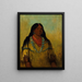 Tchow-Ee-Pt-O-Kaw kobieta - George Catlin — oprawiony obraz na ścianie