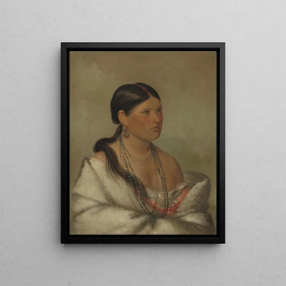 George Catlin - The Female Eagle Shawano.webp