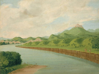 Wieża w 1100 milach nad Saint-Louis - George Catlin — widok dzieła