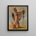 TíLee, wojownik o wybitnej odznace - George Catlin — oprawiony obraz na ścianie