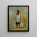 WaQuthEQua L'épouse des Bucks L'épouse de la baleine - George Catlin — oprawiony obraz na ścianie