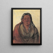 Wahpeshsee Mère du Chef - George Catlin — oprawiony obraz na ścianie