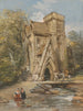 Młyn klasztorny - George Cattermole — widok dzieła
